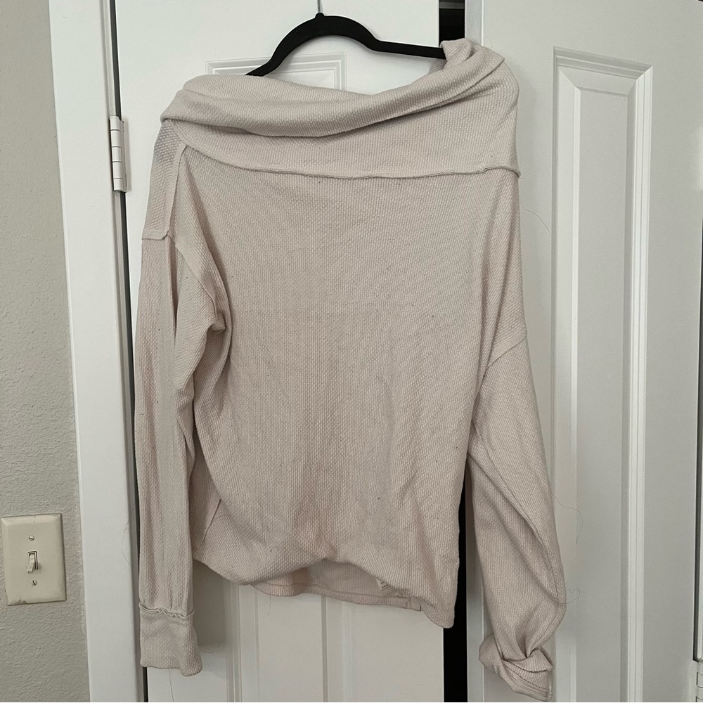 Free people off the should sweater